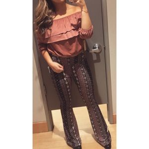 Charlotte Russe boho pants